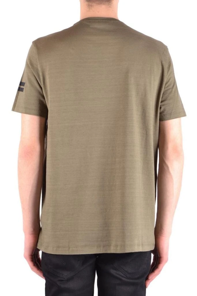 商品Neil Barrett|Olive Green Cotton T-Shirt With Graphic Detail,价格¥2275,第4张图片详细描述