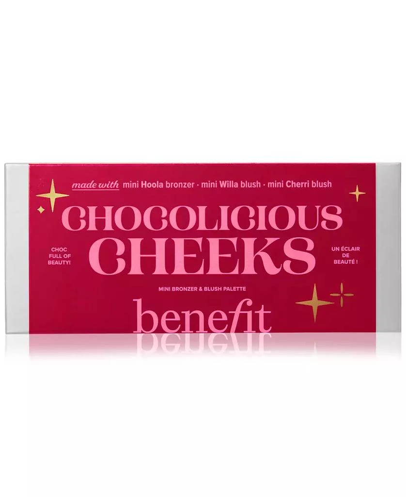 商品Benefit Cosmetics|Chocolicious Cheeks Mini Bronzer & Blush Palette,价格¥144,第1张图片