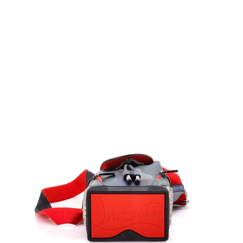 商品[二手商品] Christian Louboutin|Explorafunk Keyring Crossbody Bag Spiked Leather,价格¥5771,第4张图片详细描述