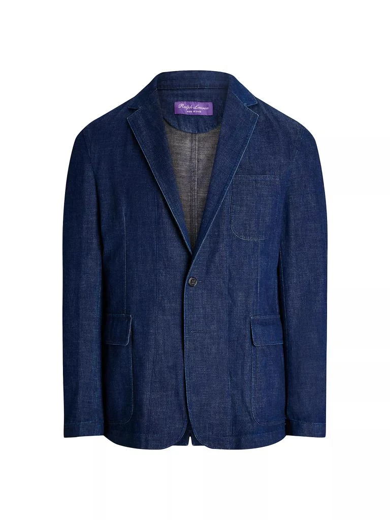 商品Ralph Lauren|Kent Denim Suit Jacket,价格¥9313,第1张图片