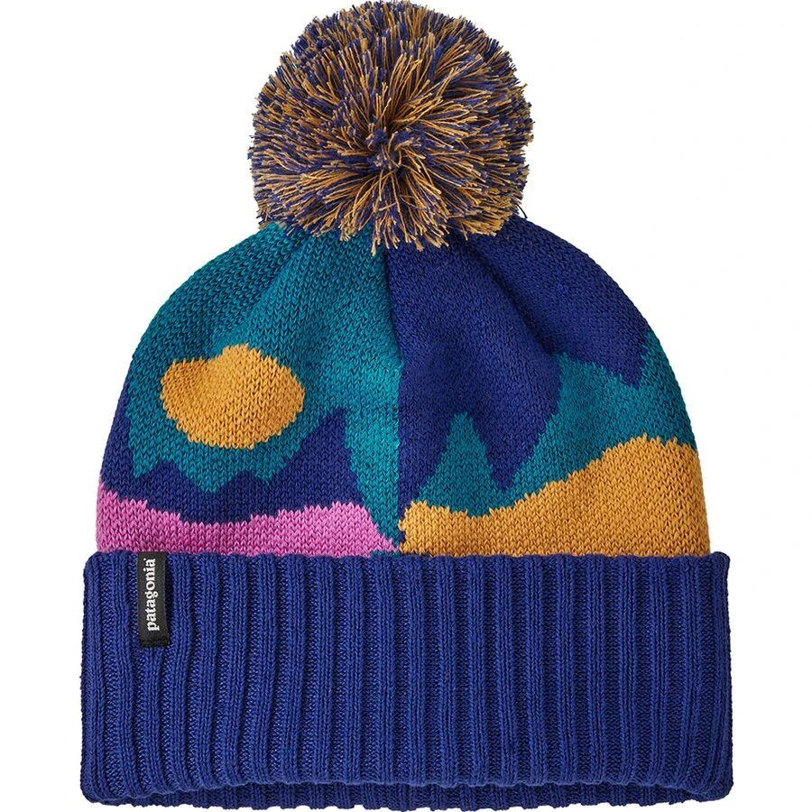 商品Patagonia|Powder Town Pom Beanie - 冬季绒线帽,价格¥132,第1张图片