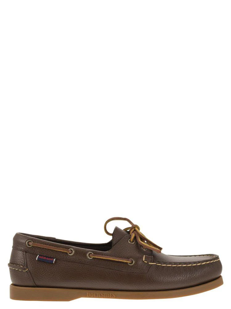 商品SEBAGO|Sebago Portland Martellato Lace-Up Loafers,价格¥1089,第1张图片