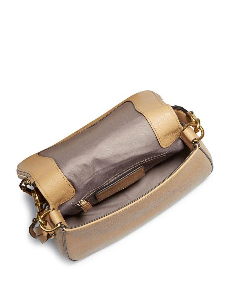 商品Marc Jacobs|Recruit Small Leather Saddle Crossbody Bag,价格¥846,第3张图片详细描述