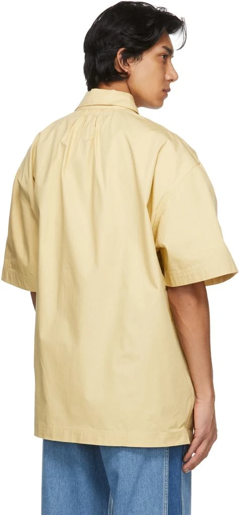 商品Jacquemus|Yellow 'La Chemise Moisson' Short Sleeve Shirt,价格¥1181,第3张图片详细描述