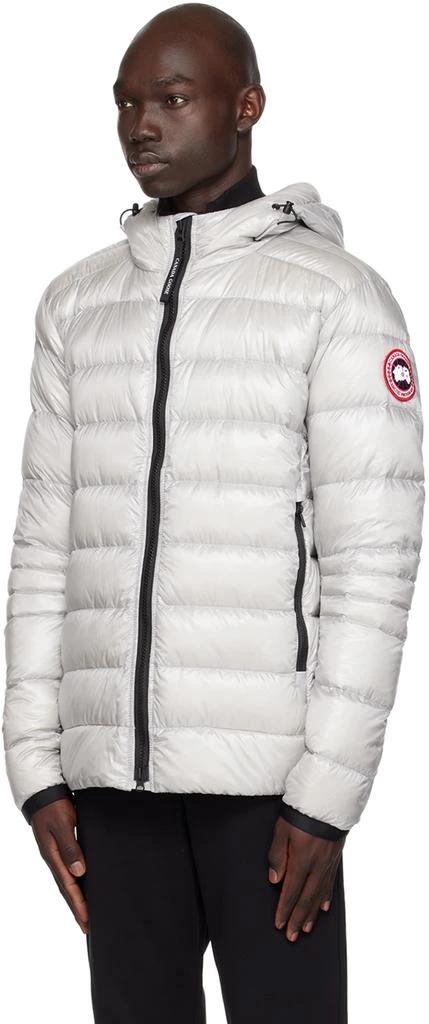 商品Canada Goose|Gray Crofton Down Jacket,价格¥7478,第4张图片详细描述