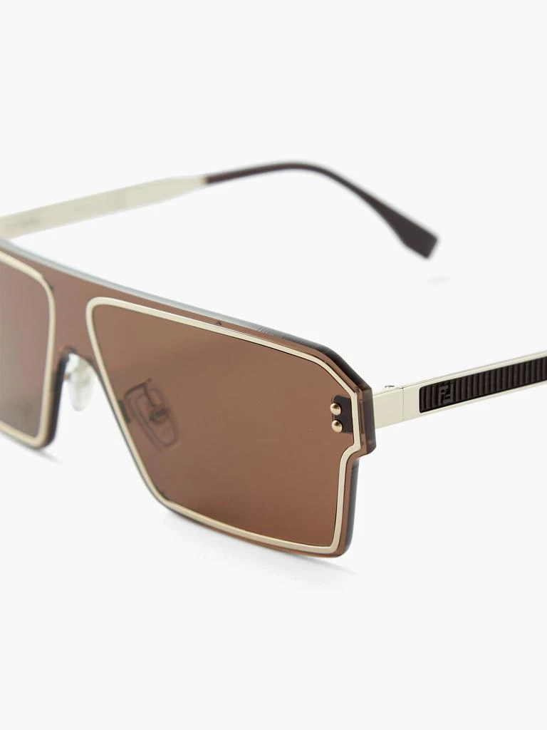 商品Fendi|Square metal sunglasses,价格¥4489,第5张图片详细描述