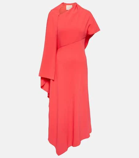 商品ROKSANDA|Pascale cape-detail crêpe maxi dress,价格¥8609,第1张图片