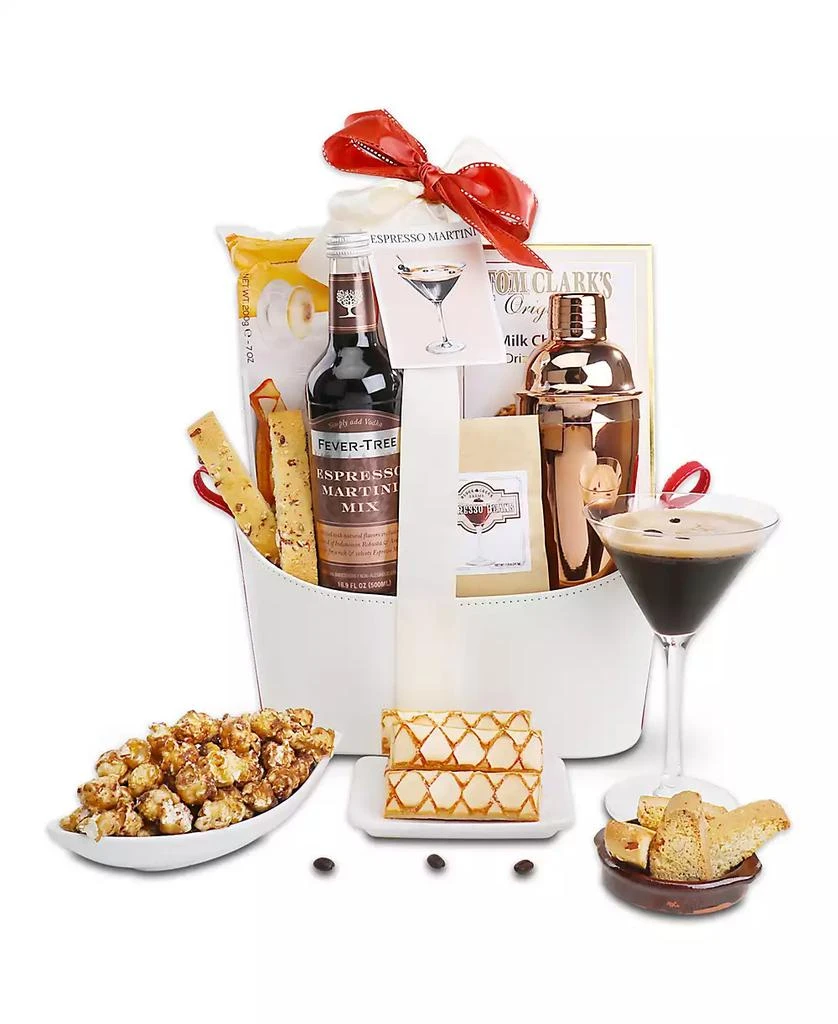 商品Alder Creek Gift Baskets|Espresso Martini Gift Basket, 8 Pieces,价格¥745,第1张图片
