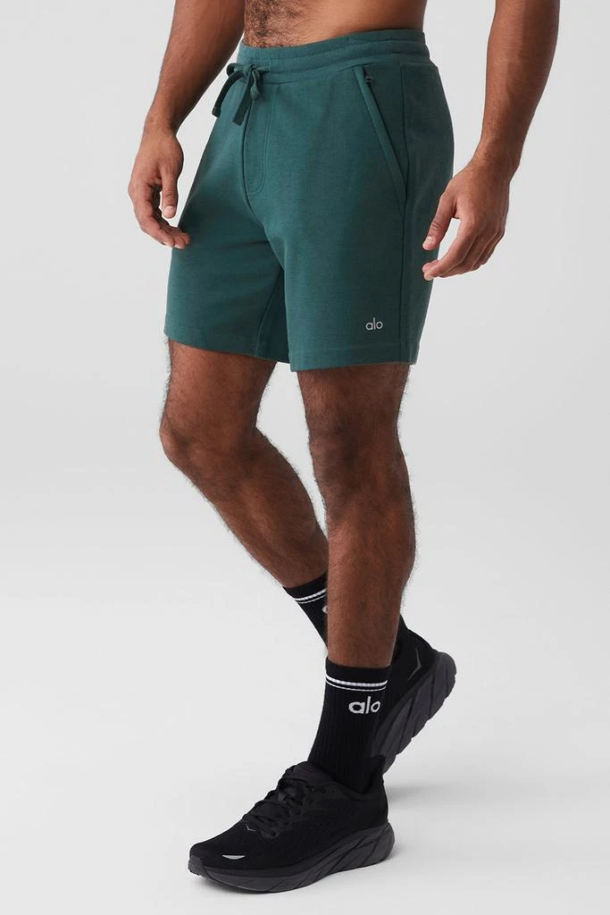 商品Alo|Chill Short - Midnight Green,价格¥591,第3张图片详细描述