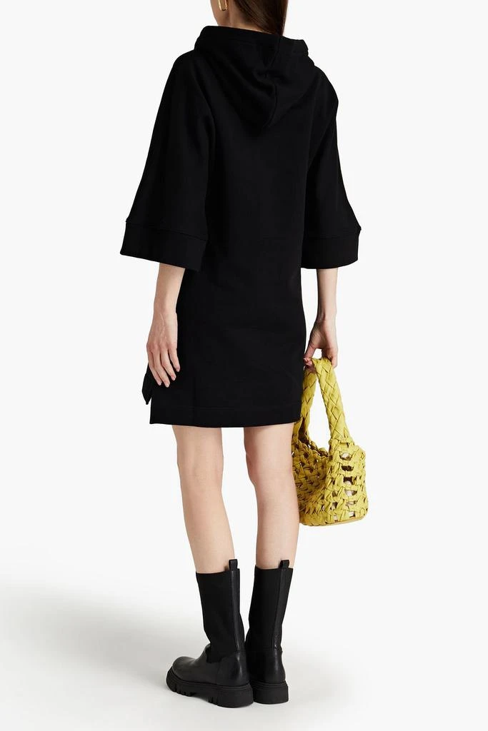 商品Moschino|Printed French cotton-terry hooded mini dress,价格¥2736,第3张图片详细描述