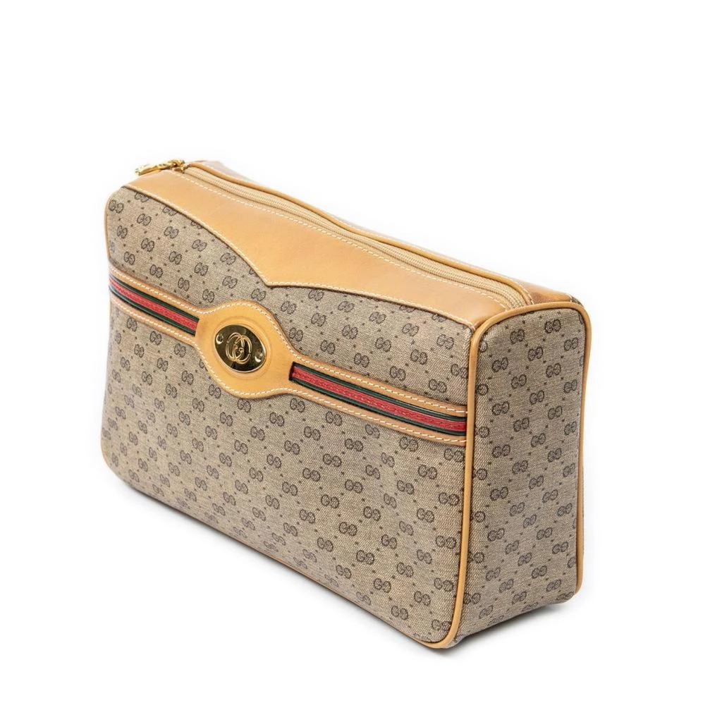 商品[二手商品] Gucci|Vintage GG Web Toiletry Pouch,价格¥5766,第3张图片详细描述