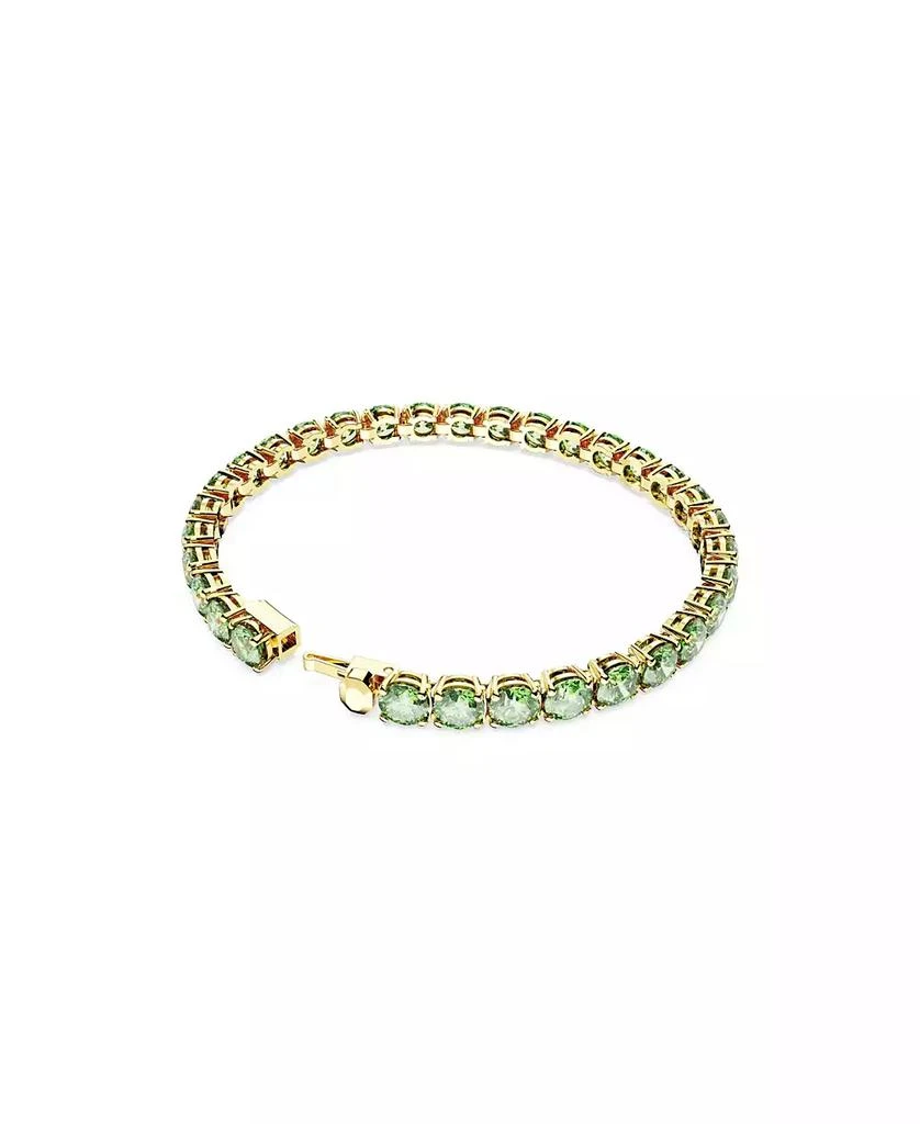 商品Swarovski|Crystal Round Cut Matrix Tennis Bracelet,价格¥1580,第2张图片详细描述