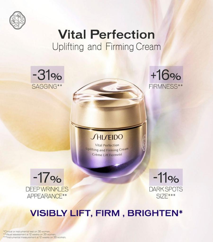 商品Shiseido|Vital Perfection Uplifting and Firming Cream (50ml),价格¥949,第5张图片详细描述
