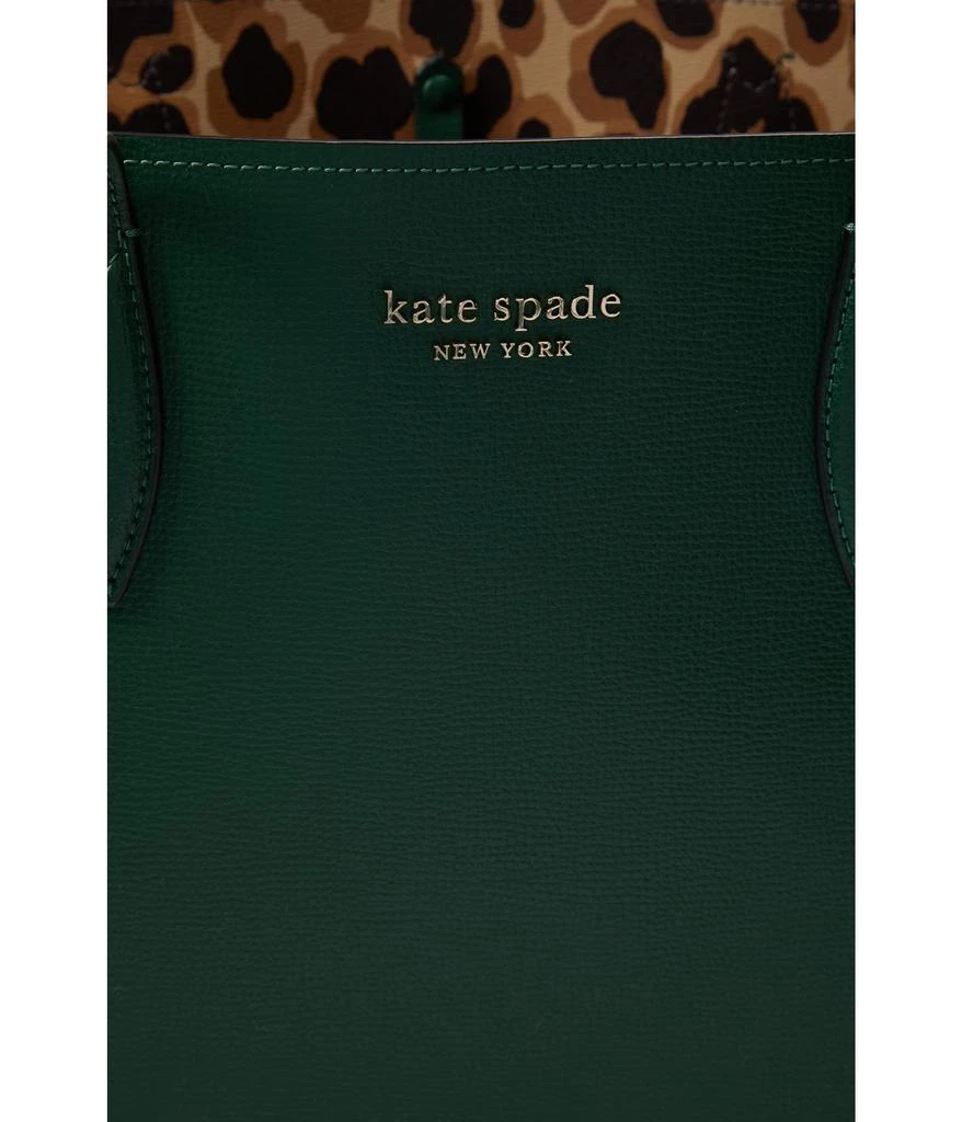 商品Kate Spade|All Day Leopard Pop Printed Cross Grain Leather Large Tote,价格¥1863,第4张图片详细描述