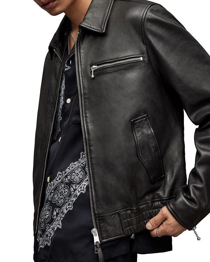 商品ALL SAINTS|Gino Leather Jacket  ,价格¥3137,第3张图片详细描述