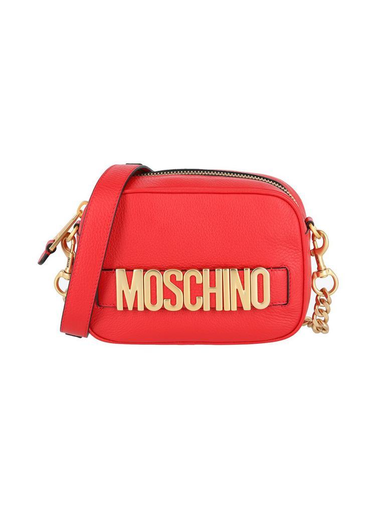 商品Moschino|Logo Pebbled-Leather Camera Bag,价格¥4756,第1张图片