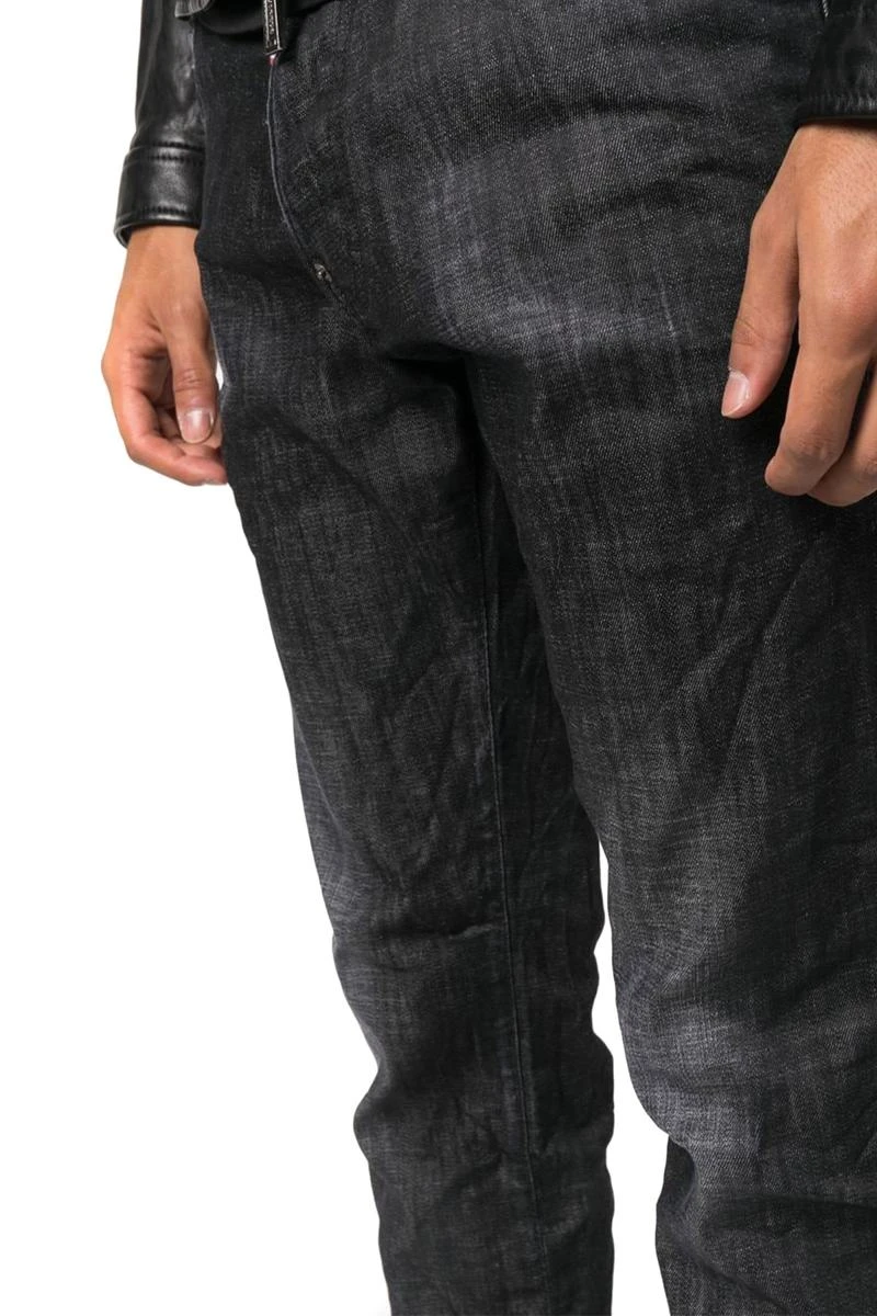 商品【商品预售7天】 DSQUARED2|DSQUARED2 男士牛仔裤 S74LB1227 黑色,价格¥3124,第4张图片详细描述