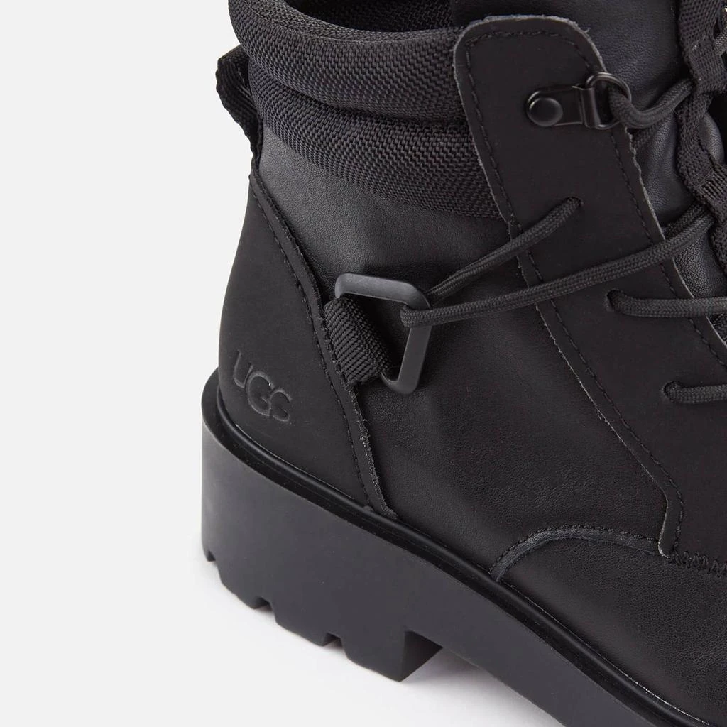 商品UGG|UGG Women's Tioga Waterproof Leather Hiking Style Boots - Black,价格¥707,第4张图片详细描述