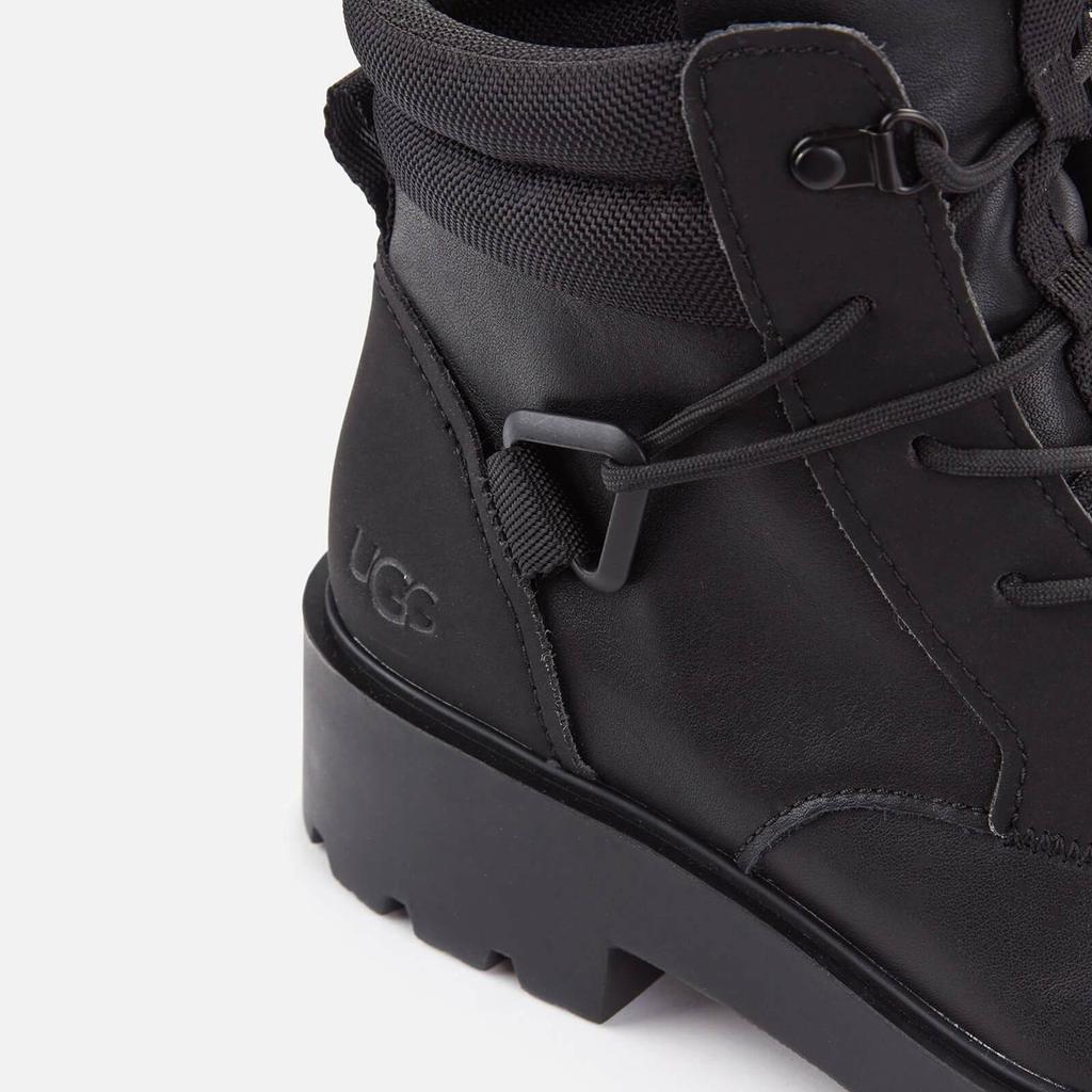 商品UGG|UGG Women's Tioga Waterproof Leather Hiking Style Boots - Black,价格¥589,第6张图片详细描述