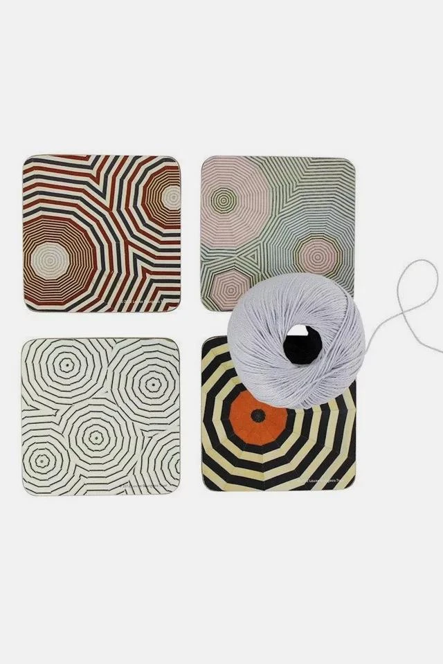 商品THIRD DRAWER DOWN|Third Drawer Down Corkboard Coaster Set x Louise Bourgeois,价格¥225,第1张图片