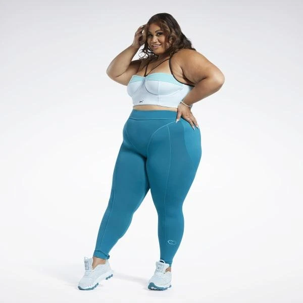 商品Reebok|Cardi B High-Rise Tights (Plus Size),价格¥294,第4张图片详细描述