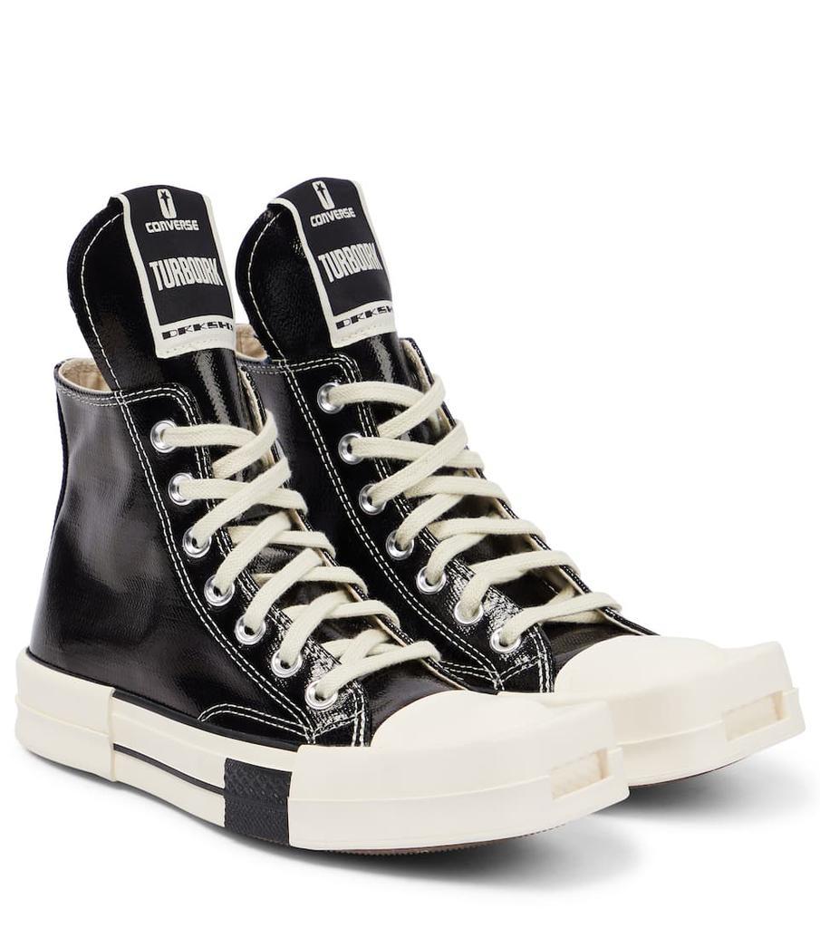 商品Rick Owens|x Converse DRKSHDW TURBODRK canvas sneakers,价格¥1202,第1张图片