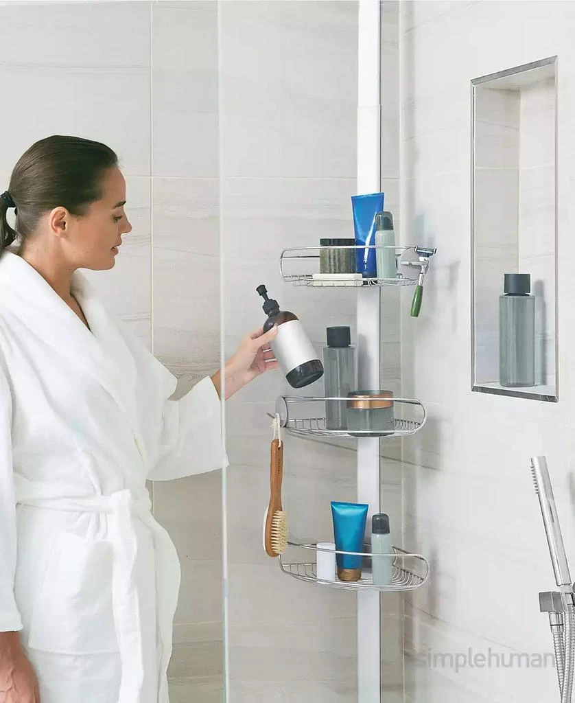 商品simplehuman|Tension Shower Caddy,价格¥897,第5张图片详细描述