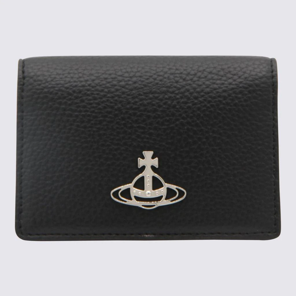 商品Vivienne Westwood|VIVIENNE WESTWOOD BLACK ORB WALLET,价格¥938,第1张图片