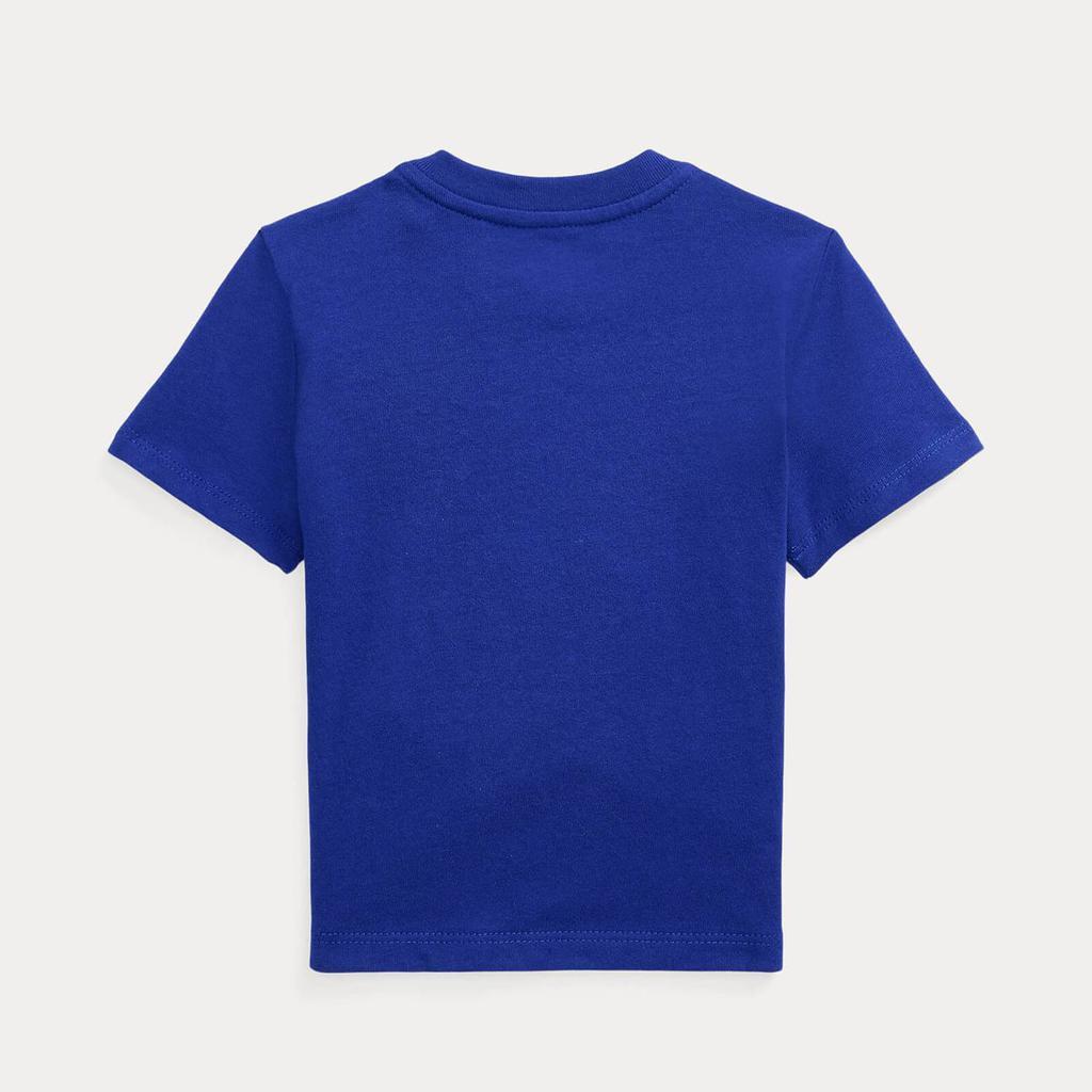 商品Ralph Lauren|Ralph Lauren Baby Short Sleeve Bear T-Shirt - Heritage Royal,价格¥187,第4张图片详细描述