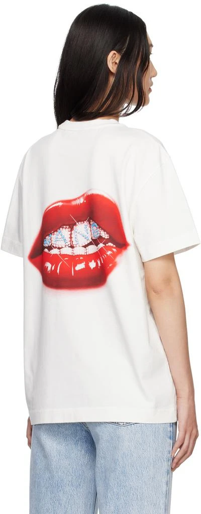 商品Alexander Wang|White Hotflix Grill T-Shirt,价格¥2195,第3张图片详细描述