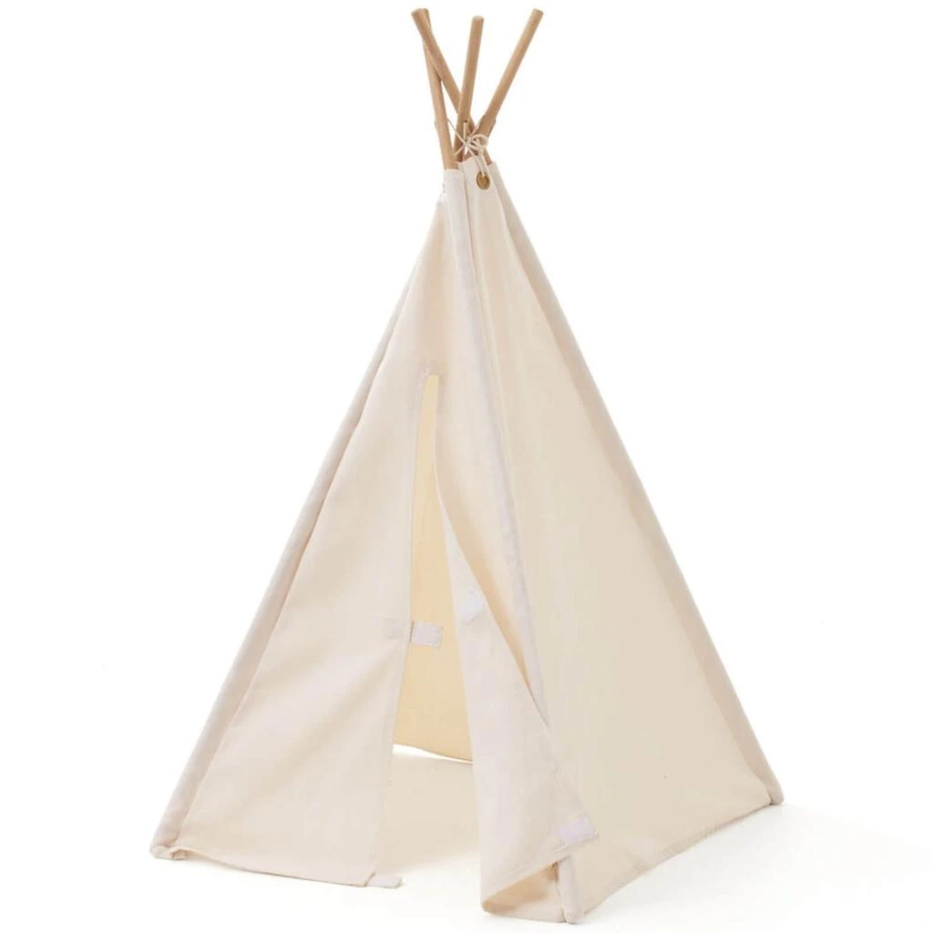 商品Kids Concept|Kids Concept Mini Tipi Tent - Off White,价格¥354,第1张图片