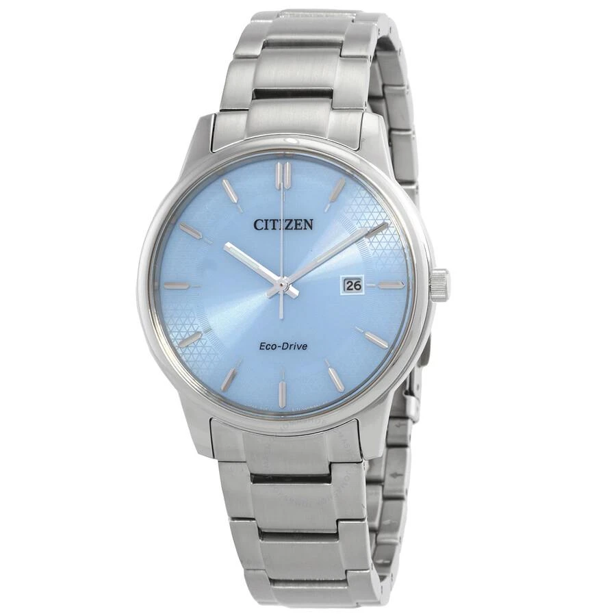 商品Citizen|Eco-Drive Pair Blue Dial Men's Watch BM6978-77L,价格¥1183,第1张图片