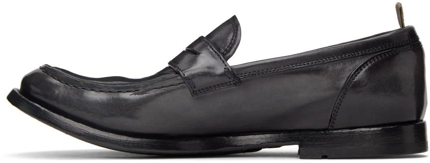 商品Officine Creative|Navy Anatomia 071 Penny Loafers,价格¥1677,第3张图片详细描述