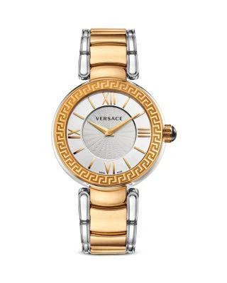 商品Versace|Women's Leda Gold Ion Plated and Stainless Steel Watch, 38mm,价格¥9689,第1张图片