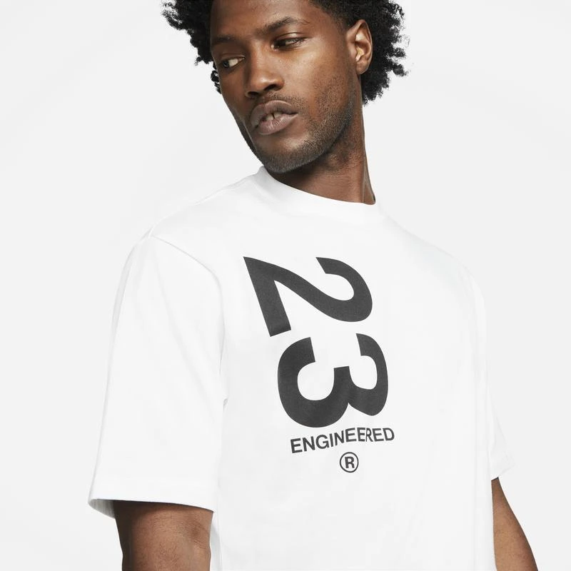 商品Jordan|Jordan 23 Engineered 85 Wordmark T-Shirt - Men's,价格¥304,第3张图片详细描述