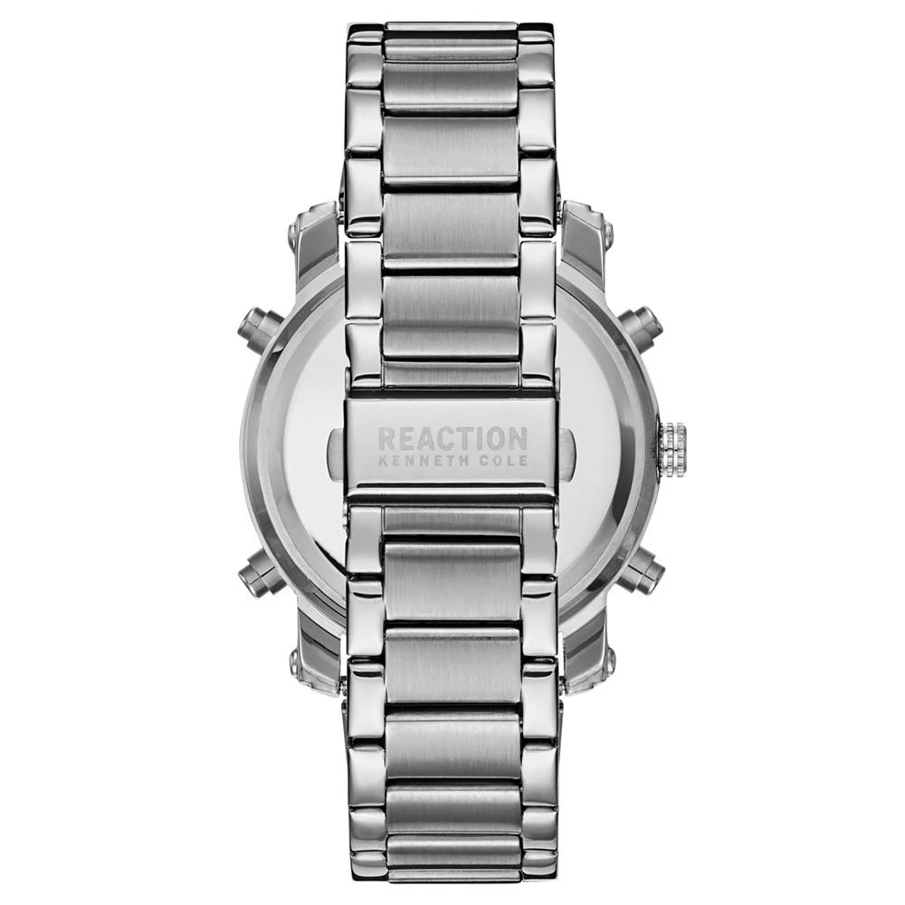 商品Kenneth Cole|Men's Analog-Digital Stainless Steel Bracelet Watch 45mm,价格¥486,第3张图片详细描述