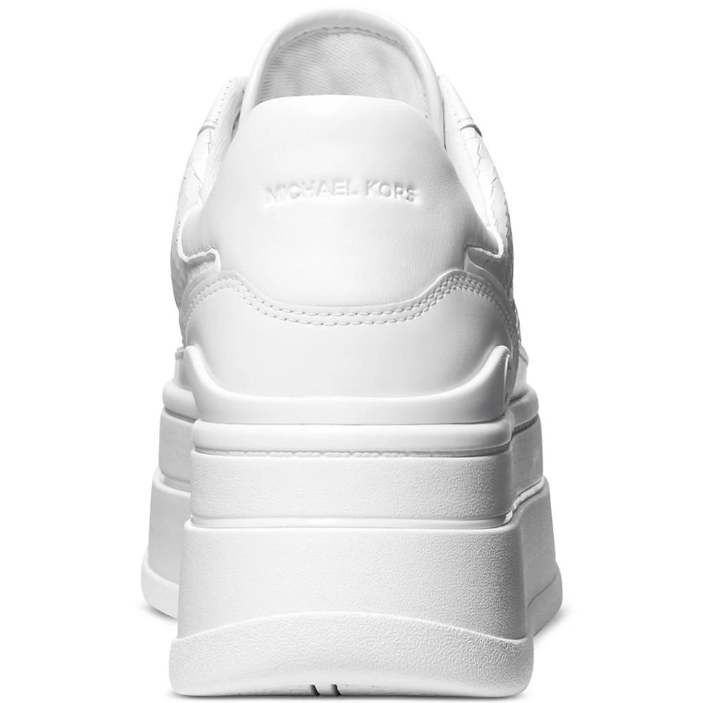 商品Michael Kors|Women's Hayes Lace-Up Platform Sneakers,价格¥1435,第3张图片详细描述