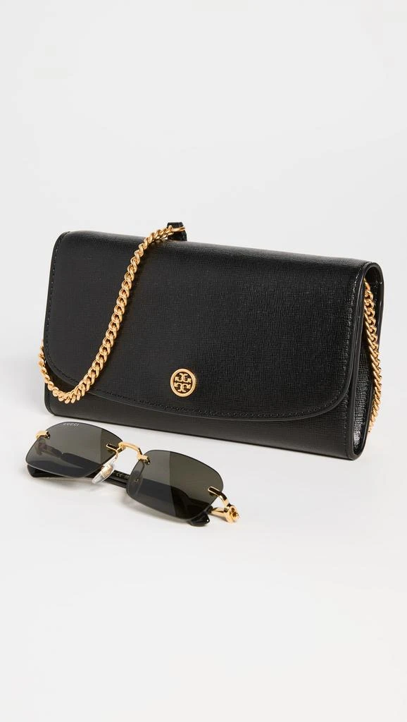 商品Tory Burch|Tory Burch 汤丽柏琦 Robinson Chain Wallet,价格¥2266,第2张图片详细描述