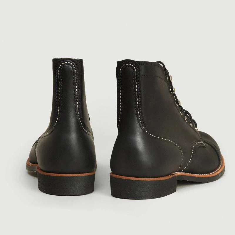 商品Red Wing|Iron Ranger Black Harness Boots Black Red Wing Shoes,价格¥3440,第5张图片详细描述