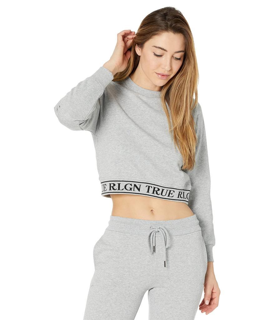 商品True Religion|Ticker Logo Sweatshirt,价格¥360,第1张图片