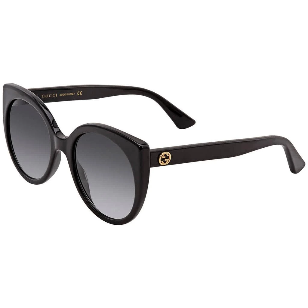 商品Gucci|Gucci Ladies Black Cat-Eye Sunglasses GG0325S 001 55,价格¥1185,第1张图片