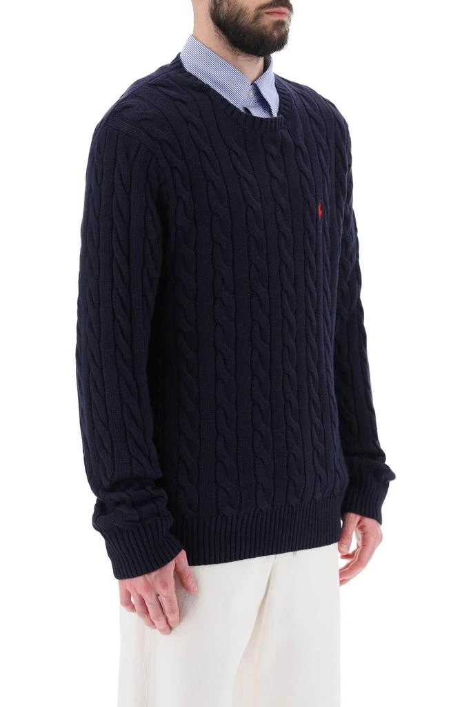 商品Ralph Lauren|Cotton twisted knit pullover,价格¥908,第3张图片详细描述