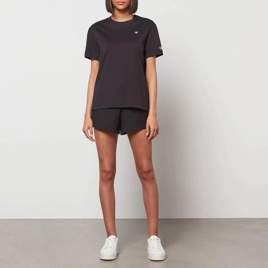 商品CHAMPION|Champion Women's Regular Small Logo T-Shirt - Black,价格¥104,第3张图片详细描述