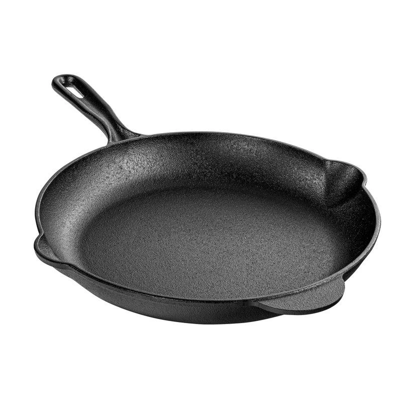 商品GraniteStone|12" Heavy-Duty Cast Iron Skillet,价格¥300,第2张图片详细描述