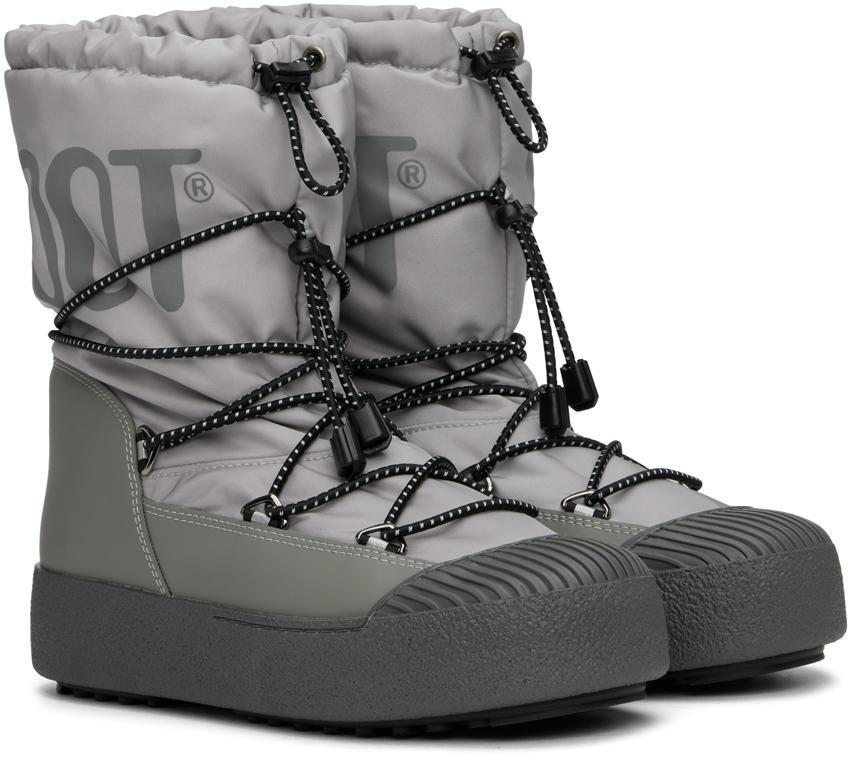 商品Moon Boot|Gray MTrack Polar Boots,价格¥2571,第6张图片详细描述