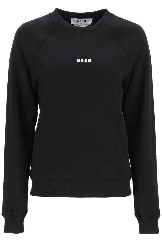 商品MSGM|MINI LOGO COTTON SWEATSHIRT,价格¥464,第1张图片