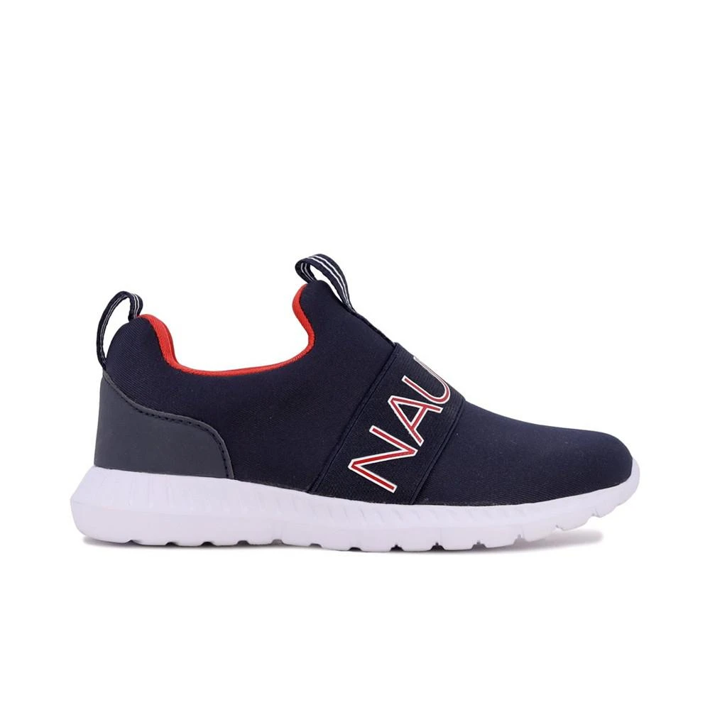 商品Nautica|Little Boys Canvey Logo Athletic Slip-on Sneaker,价格¥180,第4张图片详细描述
