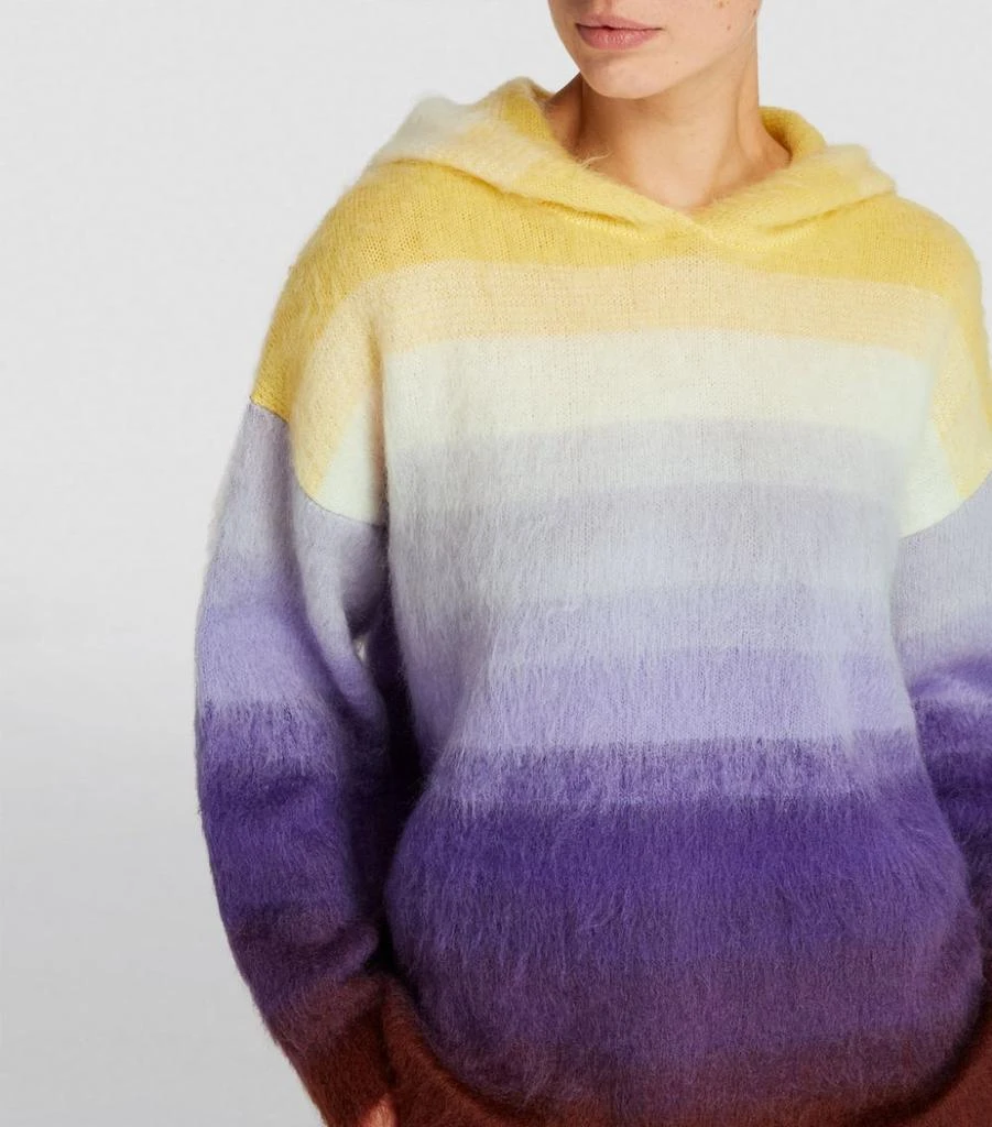 Mohair-Blend Ombré Hoodie 商品