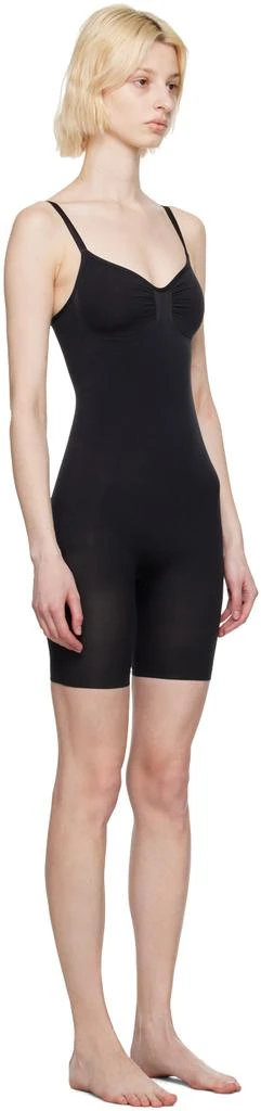 商品SKIMS|Black Seamless Sculpt Mid Thigh Bodysuit,价格¥737,第2张图片详细描述