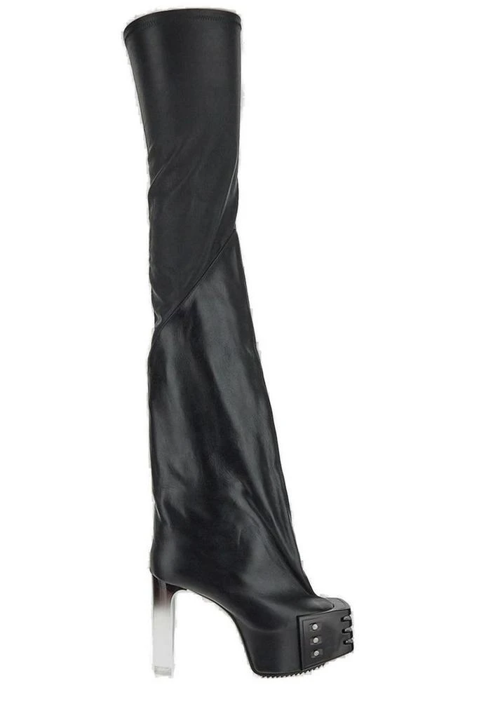 商品Rick Owens|Rick Owens Thigh High Platform Boots,价格¥17041,第1张图片